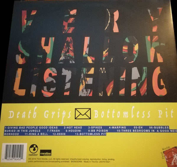 Death Grips : Bottomless Pit (LP, Album)