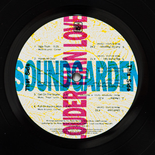 Soundgarden : Louder Than Love (LP, Album, RE, RM, 180)