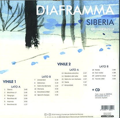 Diaframma : Siberia Reloaded 2016 (2xLP, Album + CD, Album)