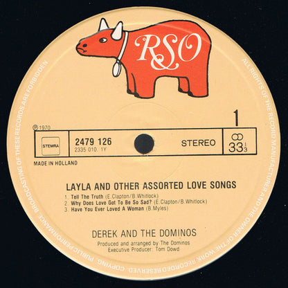 Derek & The Dominos : Layla And Other Assorted Love Songs (2xLP, Album, RE, Gat)