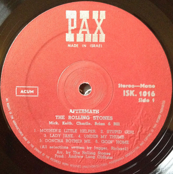 The Rolling Stones : Aftermath (LP, Album)