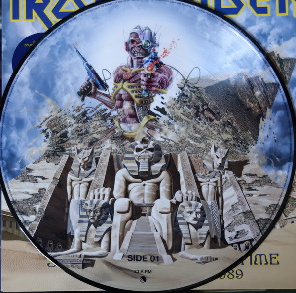 Iron Maiden : Somewhere Back In Time - The Best Of: 1980-1989 (2xLP, Comp, Ltd, Pic, RE, RP)