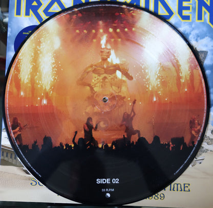 Iron Maiden : Somewhere Back In Time - The Best Of: 1980-1989 (2xLP, Comp, Ltd, Pic, RE, RP)