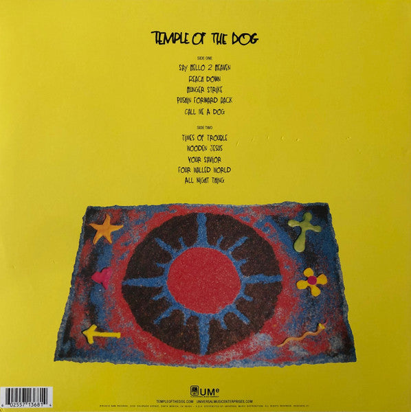 Temple Of The Dog : Temple Of The Dog (LP, Album, RE, RM)