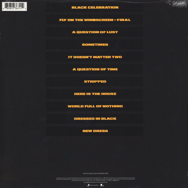 Depeche Mode : Black Celebration (LP, Album, RE, RM, Gat)