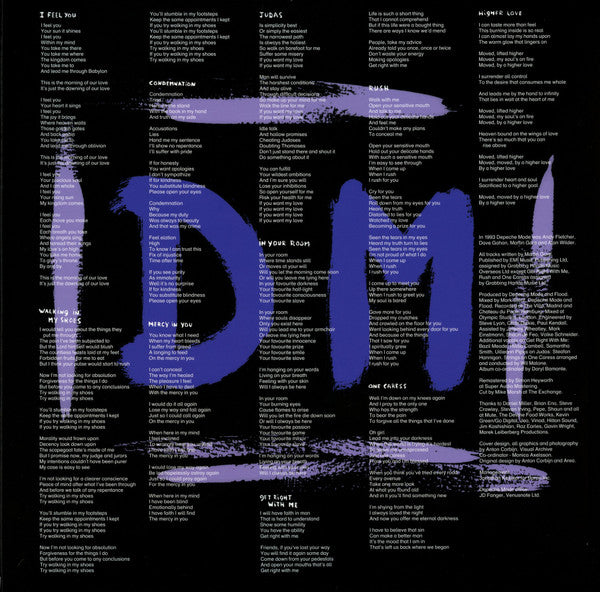 Depeche Mode : Songs Of Faith And Devotion (LP, Album, RE, RM, Gat)