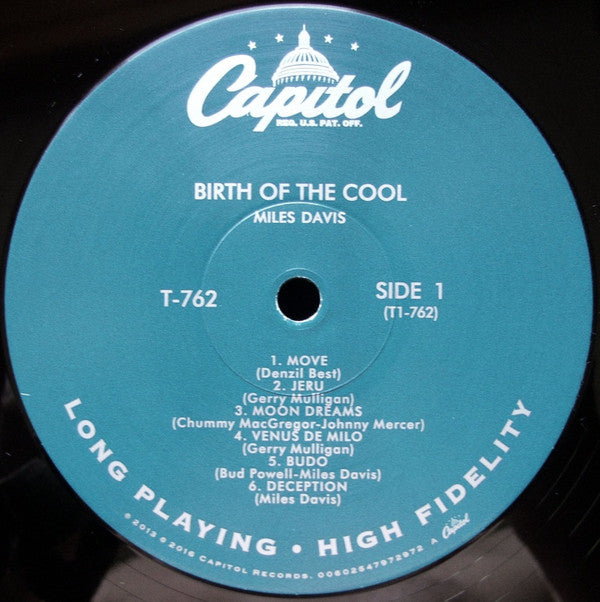 Miles Davis : Birth Of The Cool (LP, Comp, Mono, RE, 180)