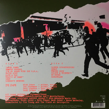 The Clash : The Clash (LP, Album, RE, RM, 180)