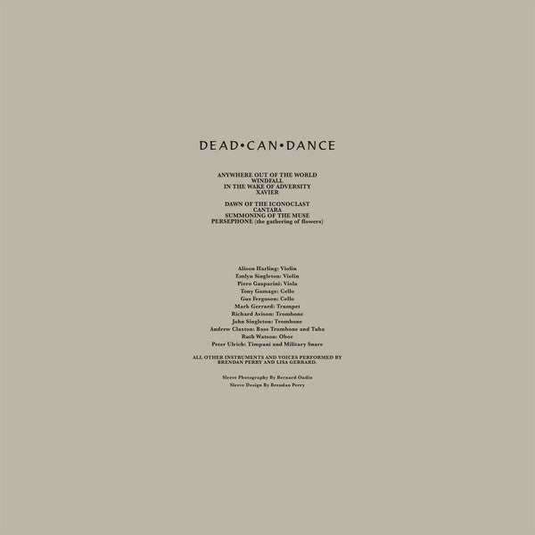 Dead Can Dance : Within The Realm Of A Dying Sun (LP, Album, RE, RM)