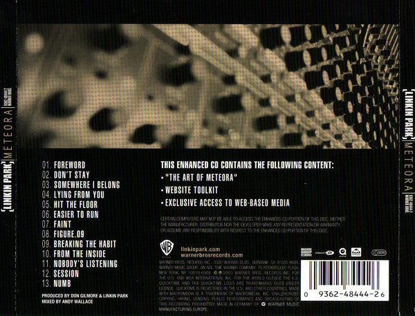 Linkin Park : Meteora (CD, Album, Enh, RE)