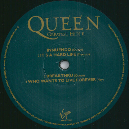 Queen : Greatest Hits II (2xLP, Comp, RE, RM, Gat)