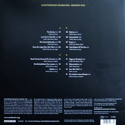 Einstürzende Neubauten : Greatest Hits (2xLP, Comp)