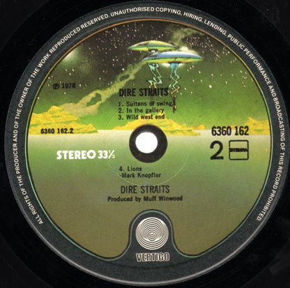 Dire Straits : Dire Straits (LP, Album)