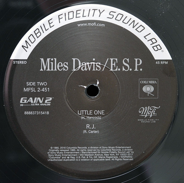 Miles Davis : E.S.P. (2x12", Album, Ltd, Num, RE, S/Edition, 180)