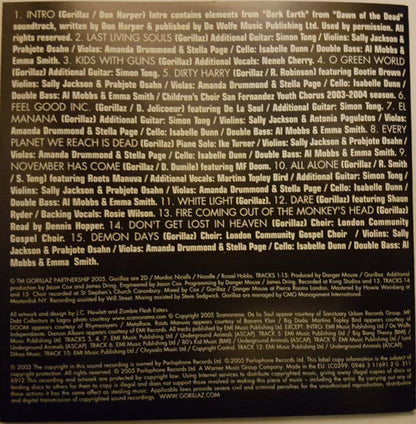 Gorillaz : Demon Days (CD, Album, RP, Arv)