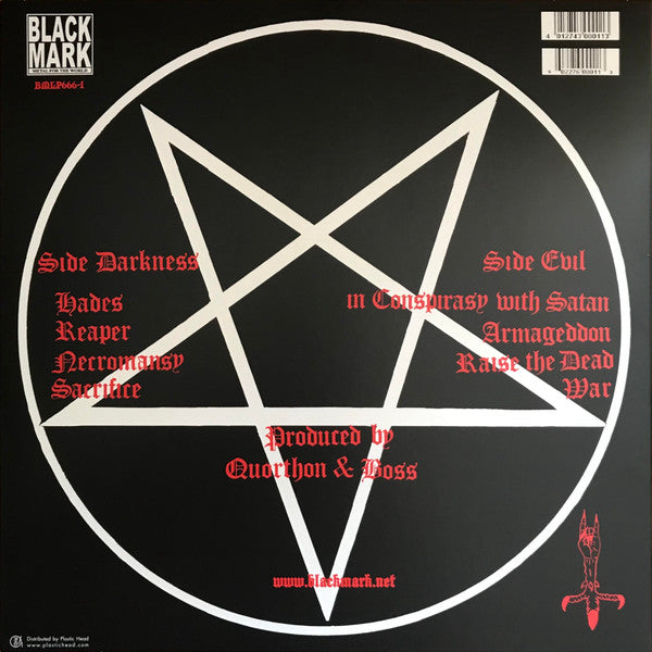 Bathory : Bathory (LP, Album, RE, RP, 180)