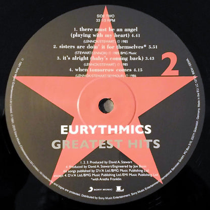 Eurythmics : Greatest Hits (2xLP, Comp, RE, 180)