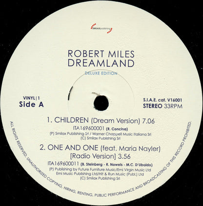 Robert Miles : Dreamland (2xLP, Album, Gat + CD, Album, Mixed + Dlx, Ltd)