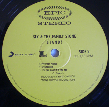 Sly & The Family Stone : Stand! (LP, Album, RE, 180)