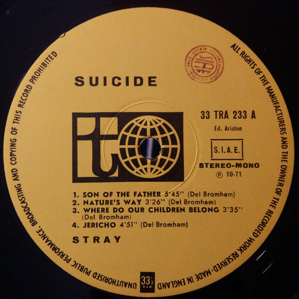 Stray (6) : Suicide (LP, Album)
