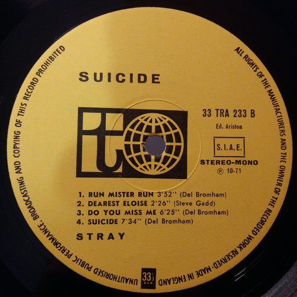 Stray (6) : Suicide (LP, Album)