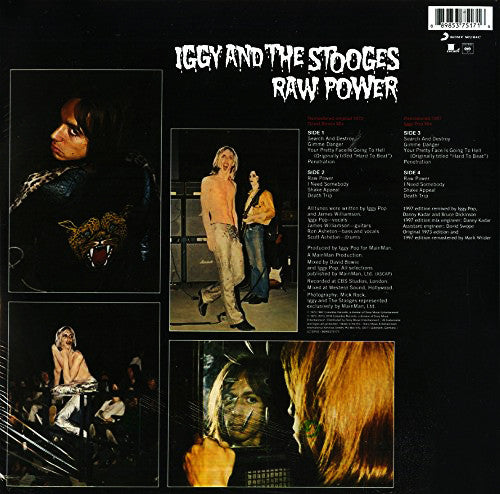 The Stooges : Raw Power (LP, Album + LP, Album + RE, RM, RP, S/Edition, 180)