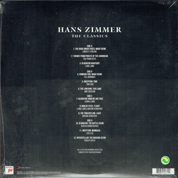 Hans Zimmer : The Classics (2xLP, Comp, Ltd, 180)