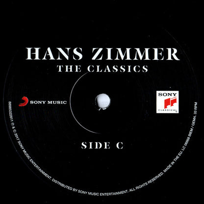 Hans Zimmer : The Classics (2xLP, Comp, Ltd, 180)