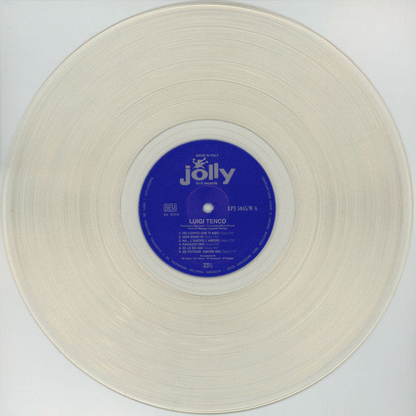 Luigi Tenco : Luigi Tenco (LP, Album, Whi)
