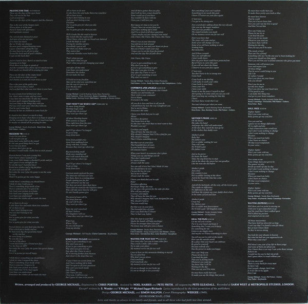 George Michael : Listen Without Prejudice Vol. 1 (LP, Album, RE, 180)