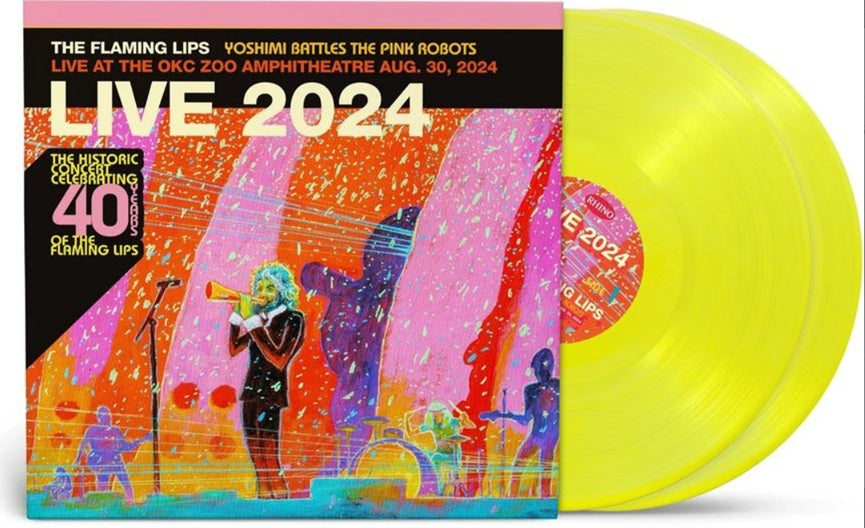 The Flaming Lips - Yoshimi Battles The Pink Robots (Live At The OKC Zoo Amphitheatre Aug. 30, 2024) - 2xLP, Album, RSD, Yel