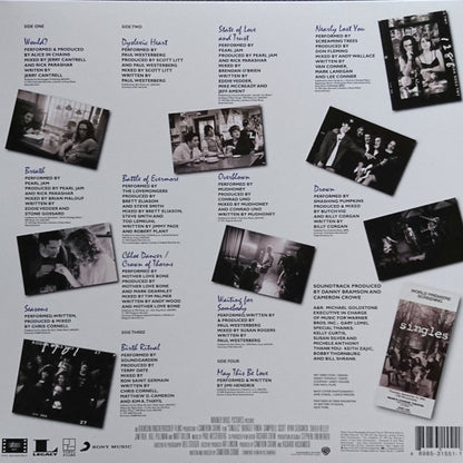 Various - Singles (Original Motion Picture Soundtrack) (2xLP, RE, Gat + CD + Comp, Dlx, 25t) (Mint (M))