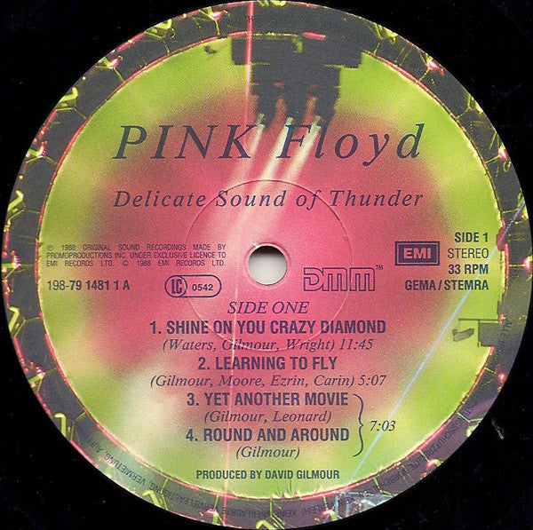 Pink Floyd - Delicate Sound Of Thunder (2xLP, Album, Gat) (Very Good (VG))