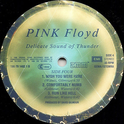 Pink Floyd - Delicate Sound Of Thunder (2xLP, Album, Gat) (Very Good (VG))