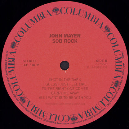 John Mayer - Sob Rock (LP, Album) (Mint (M))