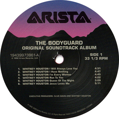 Various - The Bodyguard (Original Soundtrack Album) (LP, Album, RE, Red) (Mint (M))