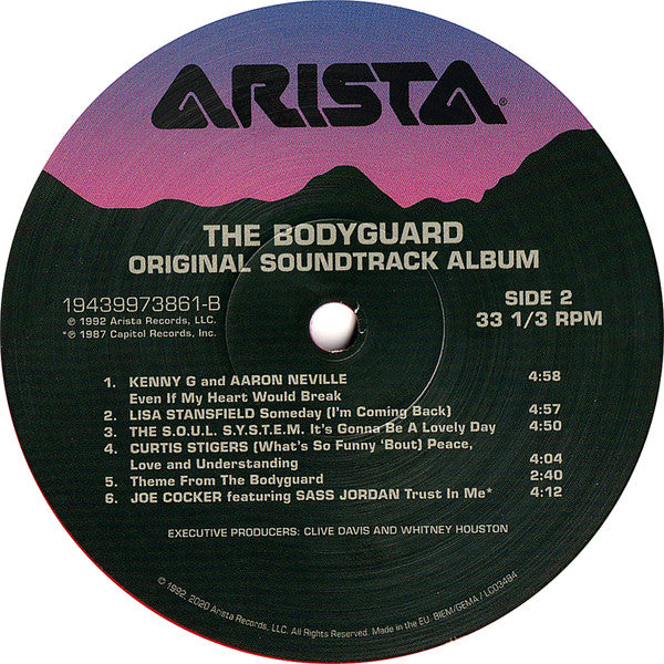 Various - The Bodyguard (Original Soundtrack Album) (LP, Album, RE, Red) (Mint (M))