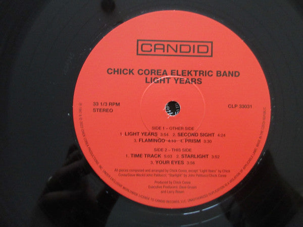 Chick Corea Elektric Band* - Light Years (2xLP, Album, RE, RM) (Mint (M))