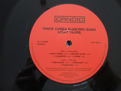 Chick Corea Elektric Band* - Light Years (2xLP, Album, RE, RM) (Mint (M))