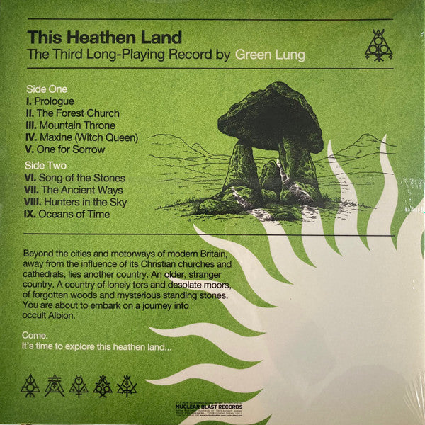 Green Lung - This Heathen Land  (LP, Album, Ltd, RP, Amb) (Mint (M))