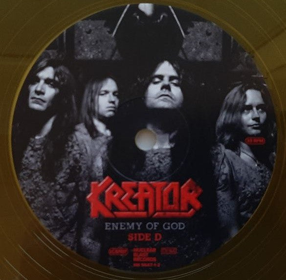 Kreator - Enemy Of God (2xLP, Album, RE, RM, Yel) (Mint (M))