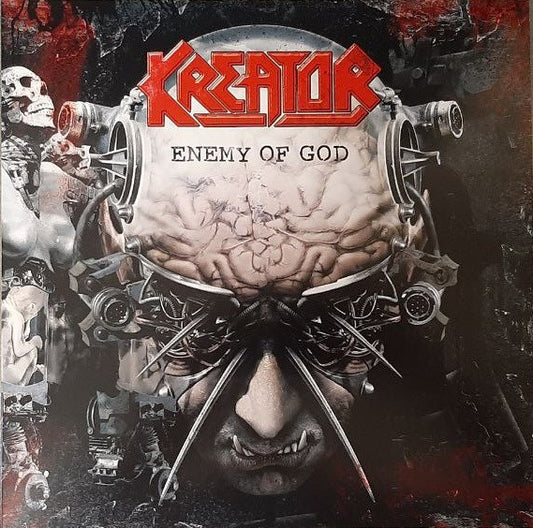 Kreator - Enemy Of God (2xLP, Album, RE, RM, Yel) (Mint (M))