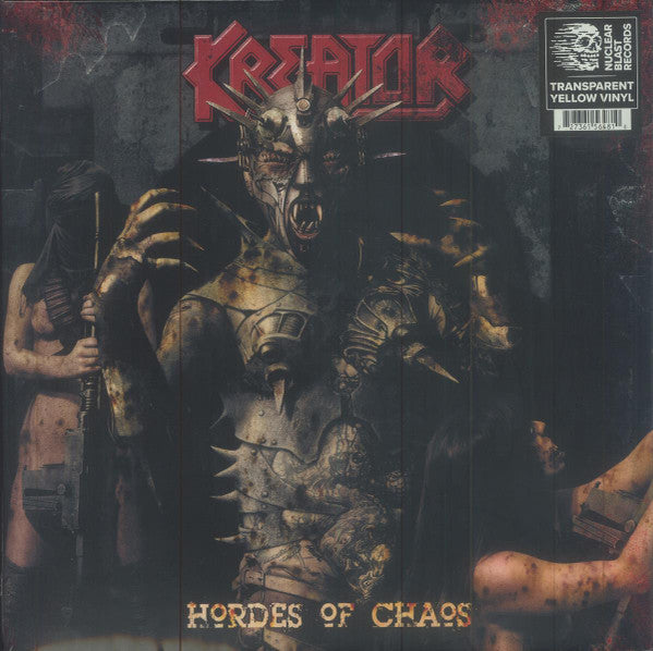 Kreator - Hordes Of Chaos (LP, Album, RE, RM, Yel) (Mint (M))