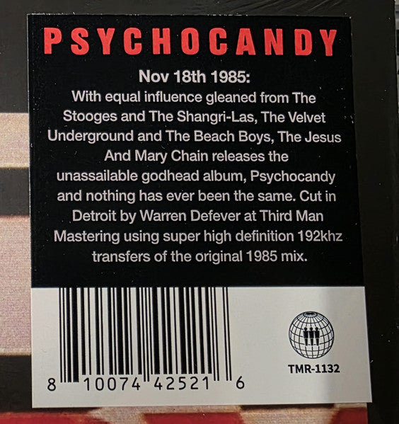The Jesus And Mary Chain - Psychocandy