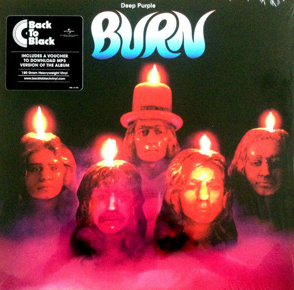 Deep Purple - Burn (LP, Album, RE, RM, 180) (Mint (M))