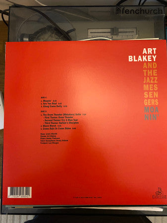 Art Blakey & The Jazz Messengers - Moanin' (LP, Album, Ltd, RE, Yel) (Mint (M))